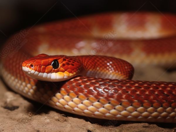 Mơ thấy rắn đỏ đuổi theo